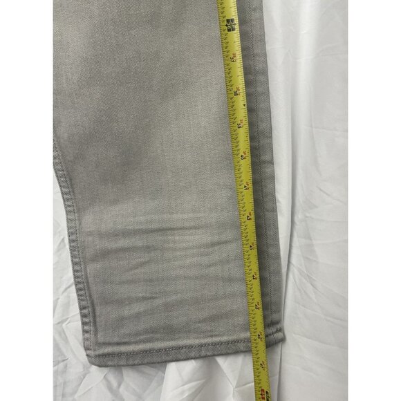 HUDSON Zack Skinny Jeans Denim Gray Yellow Button Men's Size 42 Pockets NWT - Picture 7 of 15